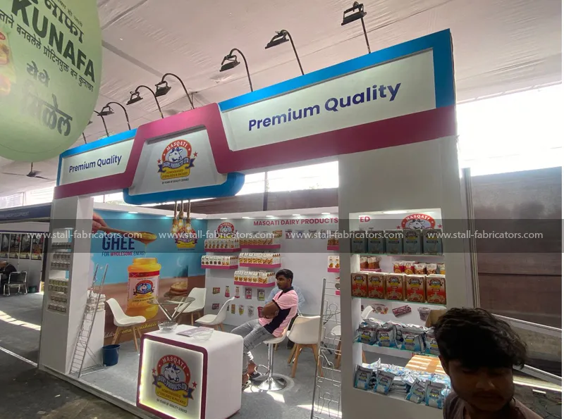 Exhibition Stall for Masqati Dairy